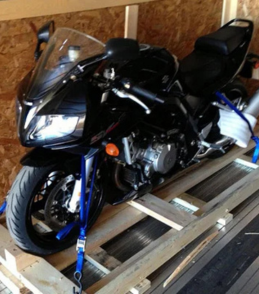 Safe two-wheeler transport