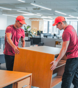 Corporate moving services